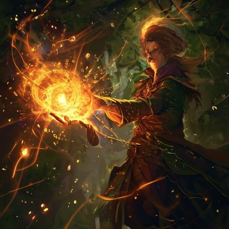 Poisoned Volley — fantasy spell effect illustration. Poisoned Volley is a 2nd-level conjuration available to Druid, Ranger, Wizard.