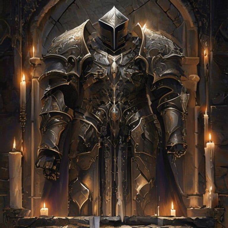Retribution Armor — fantasy item illustration. Retribution Armor is a magic item (armor) of very rare rarity.