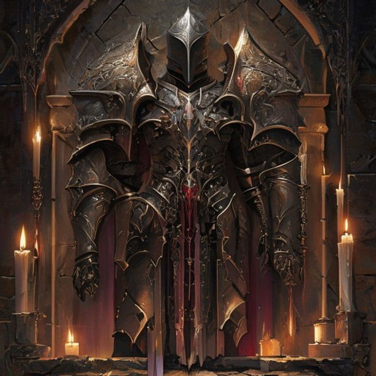 Bloodprice Armor — fantasy item illustration