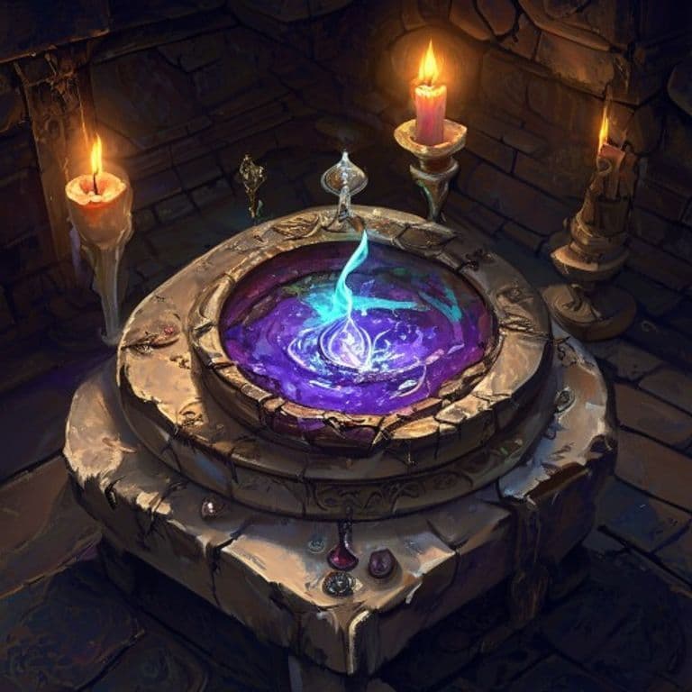 Interplanar Paint — fantasy item illustration