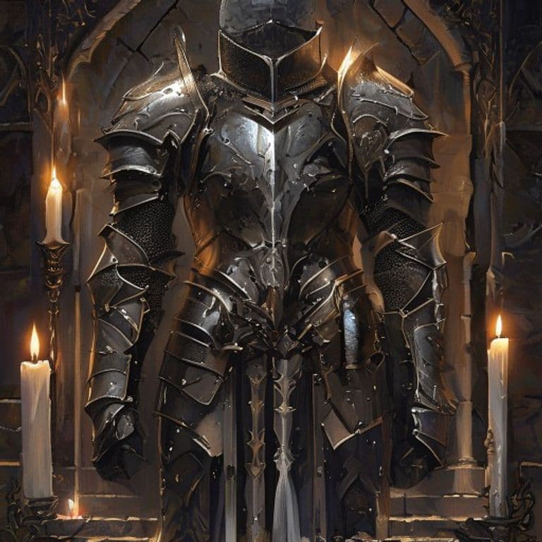 Glamoured Studded Leather — fantasy item illustration