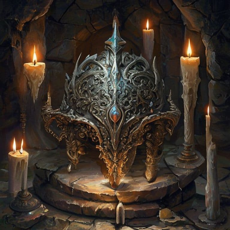 Helm of Teleportation — fantasy item illustration