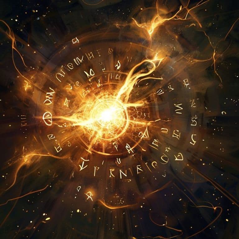 Power Word Restore — fantasy spell effect illustration