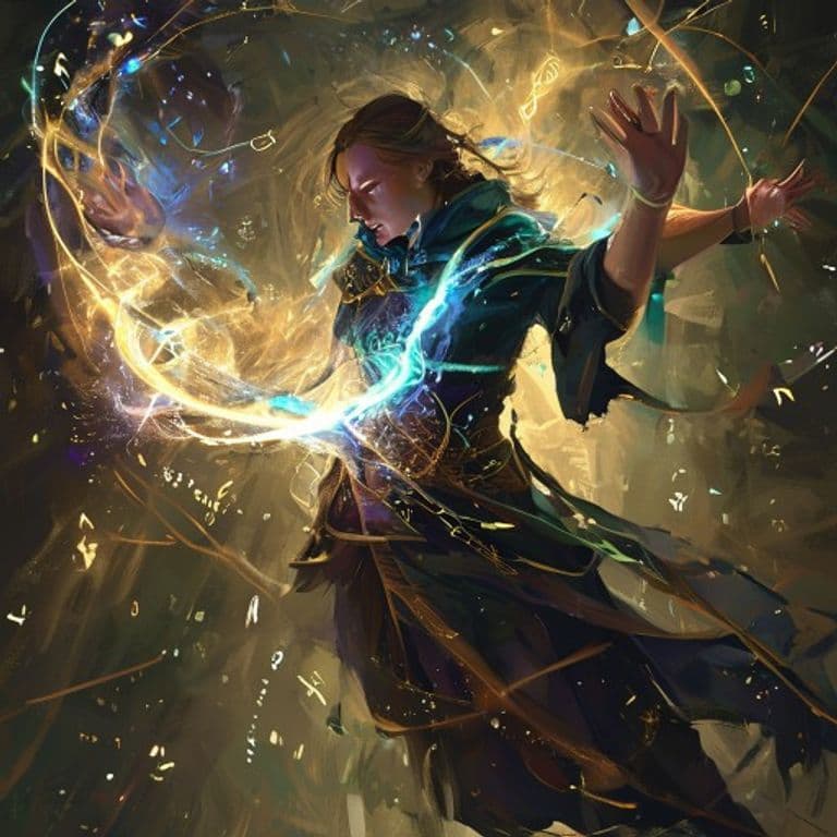 Freedom of Movement — fantasy spell effect illustration. Freedom of Movement is a 4th-level abjuration available to Bard, Cleric, Druid, Paladin, Ranger.
