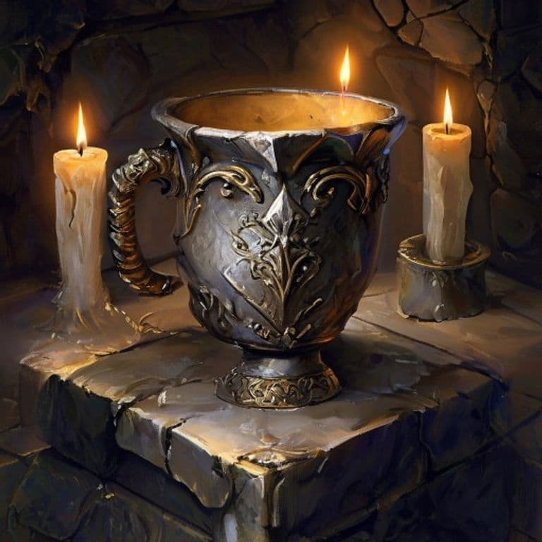 Mug of Merry Drinking — fantasy item illustration. Mug of Merry Drinking is a magic item (wondrous item) of common rarity.
