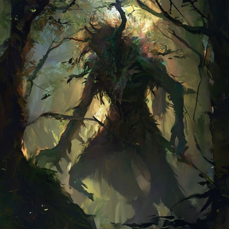 Shadow Fey Forest Hunter — fantasy monster illustration. Shadow Fey Forest Hunter is a medium humanoid (Challenge Rating 5).
