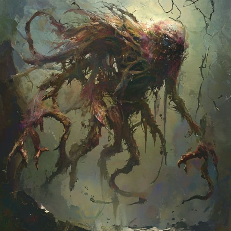 Rotting Wind — fantasy monster illustration