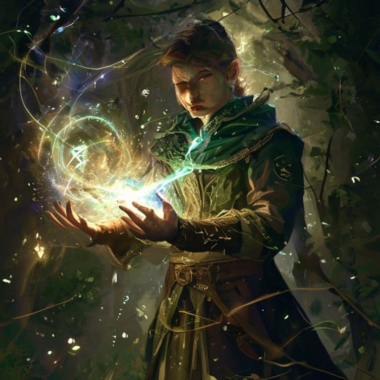 Scentless — fantasy spell effect illustration. Scentless is a 1st-level transmutation available to Druid, Ranger, Sorcerer, Wizard.