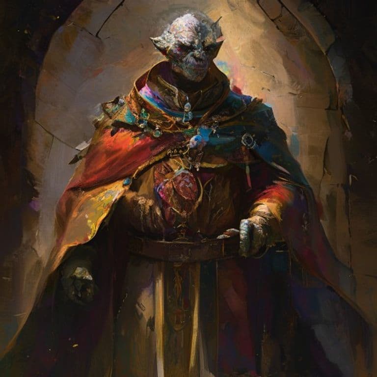 High Priest — fantasy monster illustration