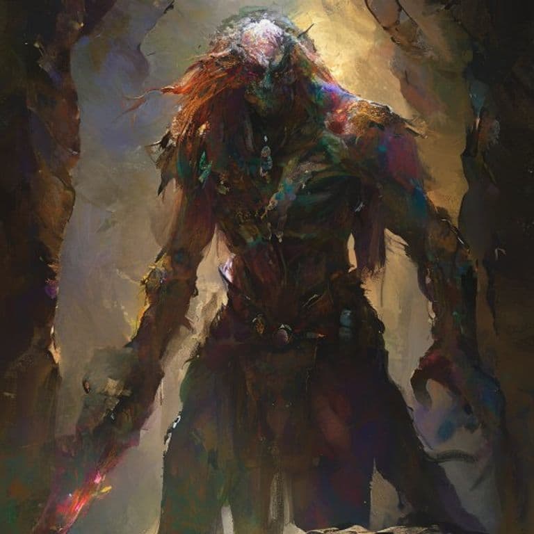 Einherjar — fantasy monster illustration