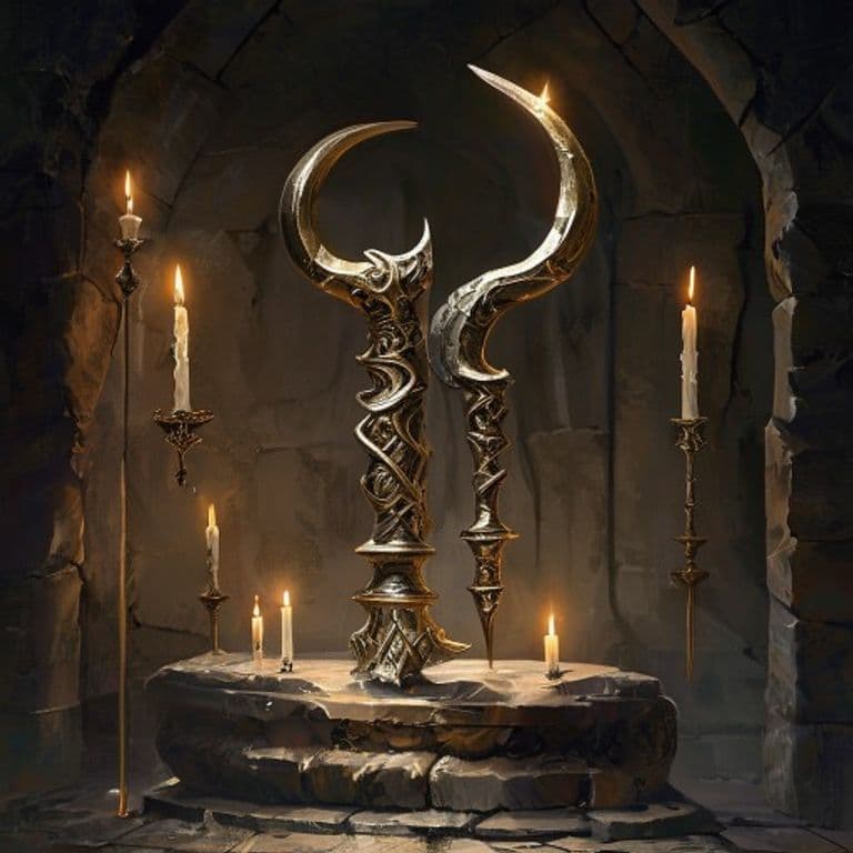 Horn of Valhalla — fantasy item illustration