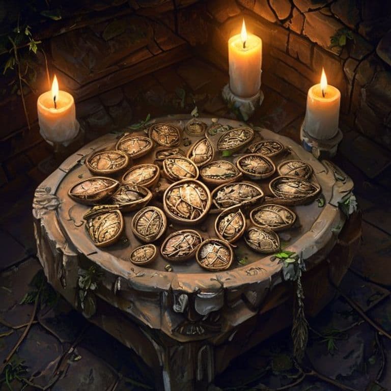Seeds of Necessity — fantasy item illustration