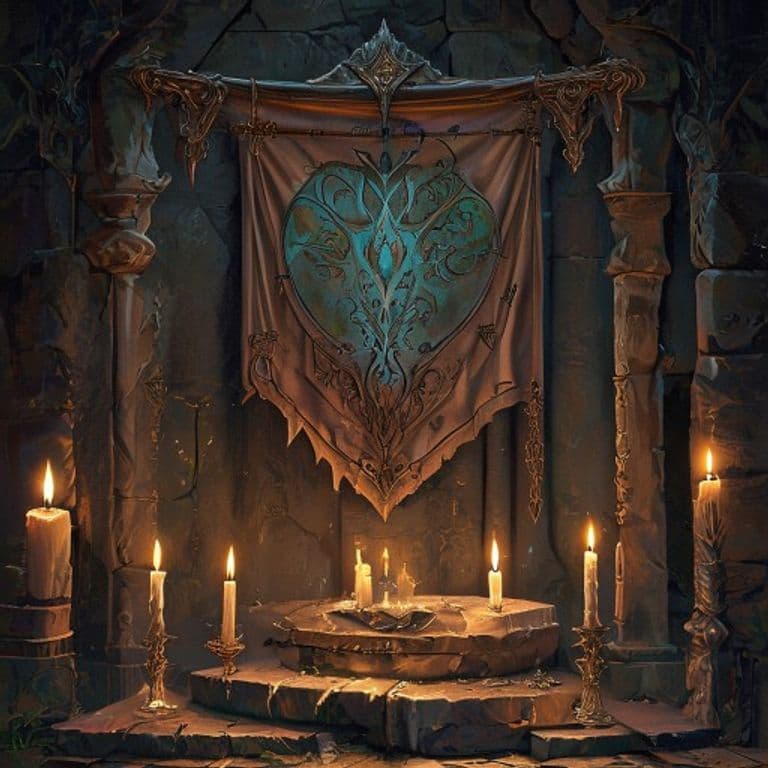 Victory Banner — fantasy item illustration