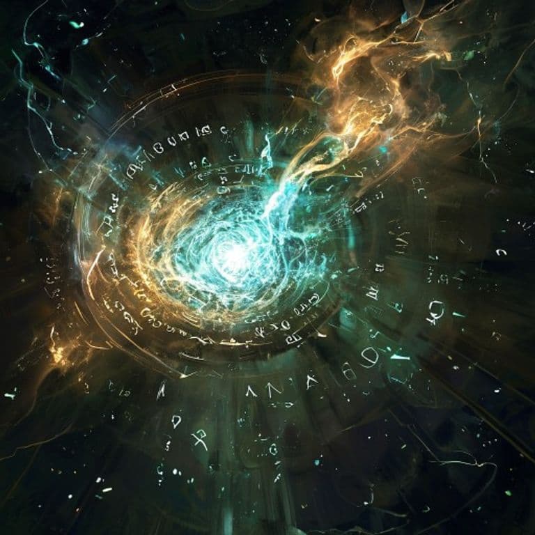 Riptide — fantasy spell effect illustration. Riptide is a 3rd-level conjuration available to Sorcerer, Warlock, Wizard.