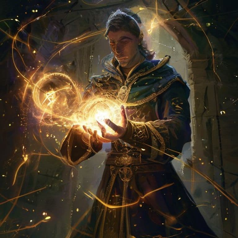 Forbiddance — fantasy spell effect illustration