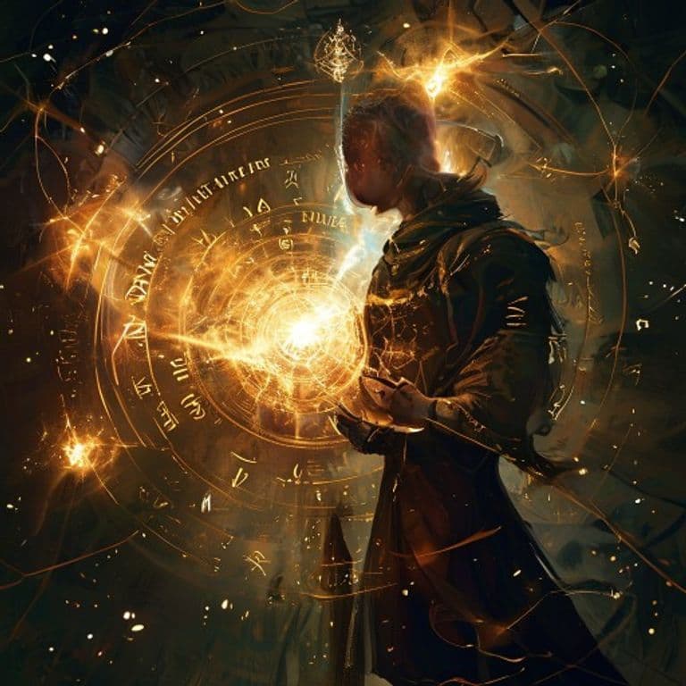 Time Step — fantasy spell effect illustration. Time Step is a 2nd-level conjuration available to Bard, Cleric, Ranger, Warlock, Wizard.
