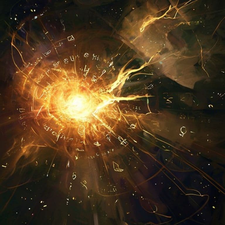 Dimensional Shove — fantasy spell effect illustration. Dimensional Shove is a 3rd-level conjuration available to Bard, Warlock, Wizard.