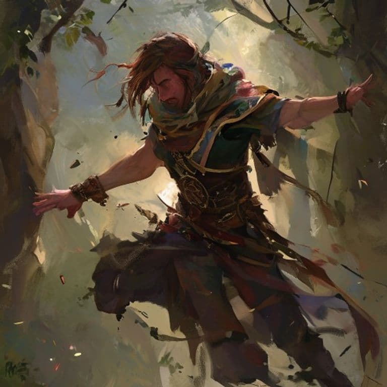 Skirmisher — fantasy feat illustration. Skirmisher is a feat.