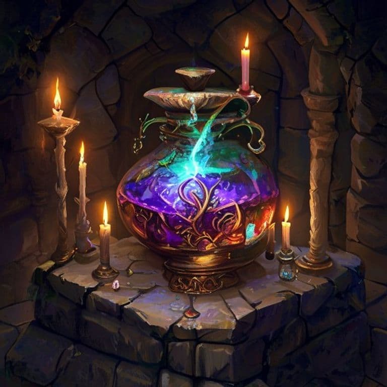 Fizzy Lifter — fantasy item illustration