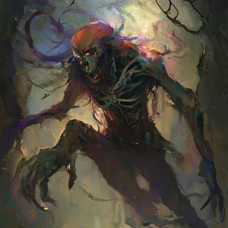 Fane Spirit — fantasy monster illustration