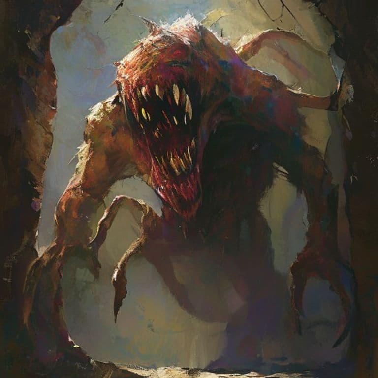 Doppelganger — fantasy monster illustration