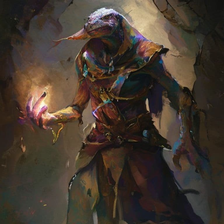 Enchanter — fantasy monster illustration. Enchanter is a medium humanoid (Challenge Rating 7).