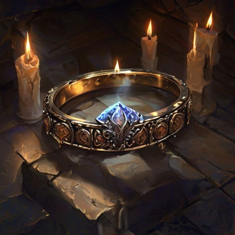 Brazen Band — fantasy item illustration