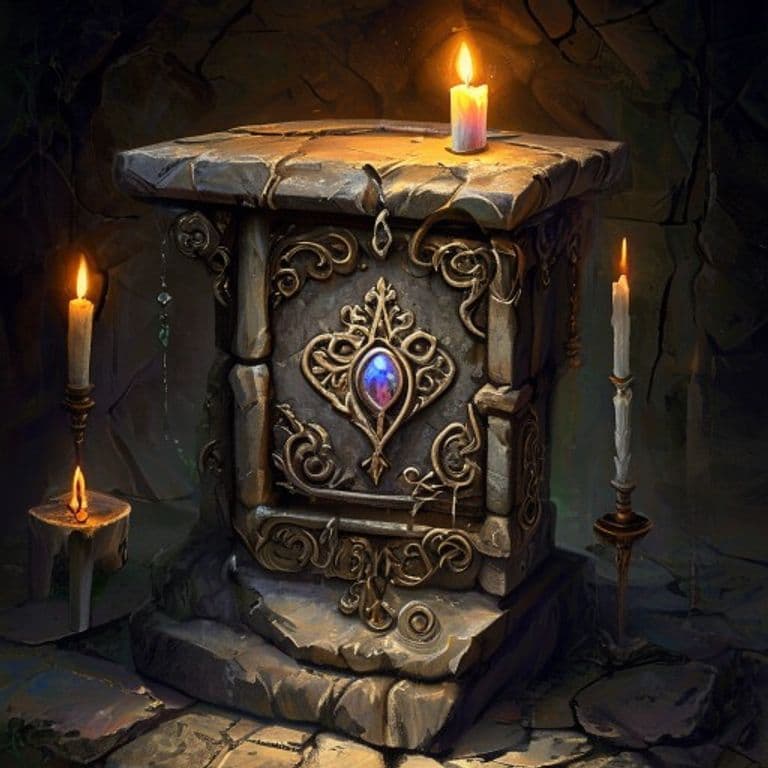 Case of Preservation — fantasy item illustration. Case of Preservation is a magic item (wondrous item) of common rarity.