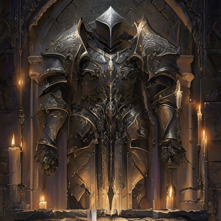 Armor of Invulnerability — fantasy item illustration