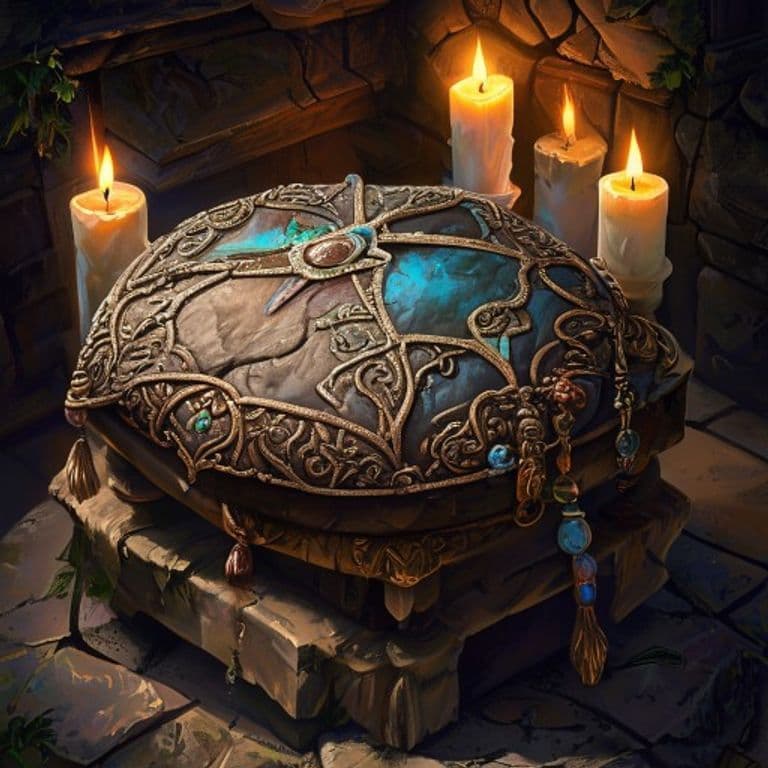 Zlick’s Message Cushion — fantasy item illustration. Zlick’s Message Cushion is a magic item (wondrous item) of common rarity.