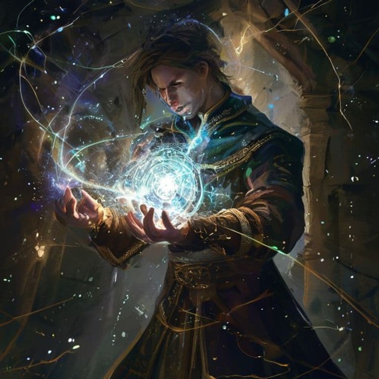 Mind Blank — fantasy spell effect illustration