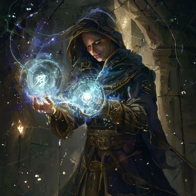 See Invisibility — fantasy spell effect illustration
