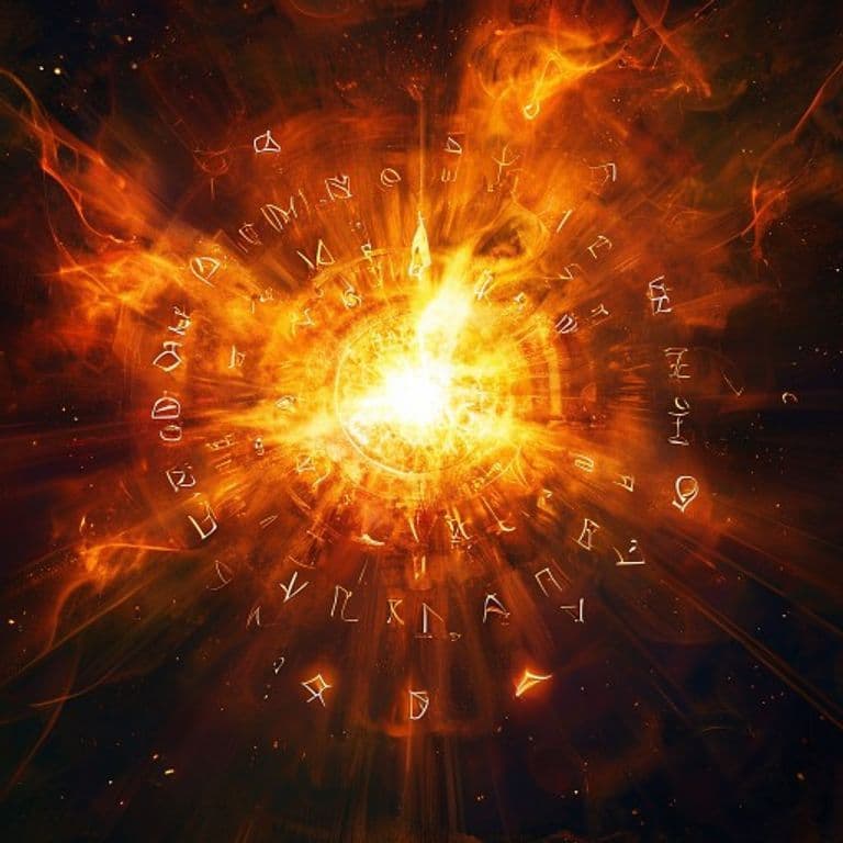 Last Rays of the Dying Sun — fantasy spell effect illustration