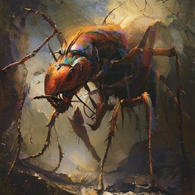 Giant Ant — fantasy monster illustration