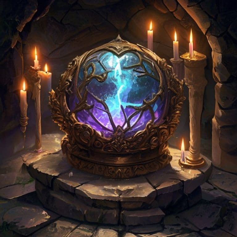 Rift Orb — fantasy item illustration