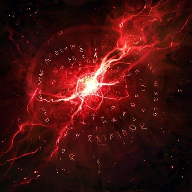 Bloodlust — fantasy spell effect illustration. Bloodlust is a 2nd-level enchantment available to Wizard.