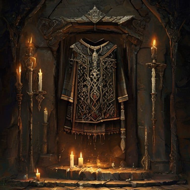 Berserker's Kilt — fantasy item illustration