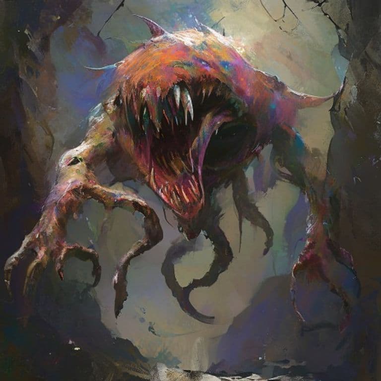 Minor Malleable — fantasy monster illustration