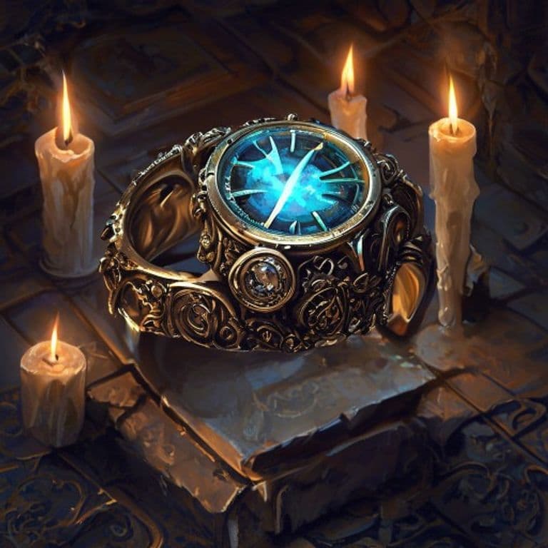 Clockwork Rogue Ring — fantasy item illustration