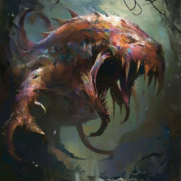 Aboleth — fantasy monster illustration
