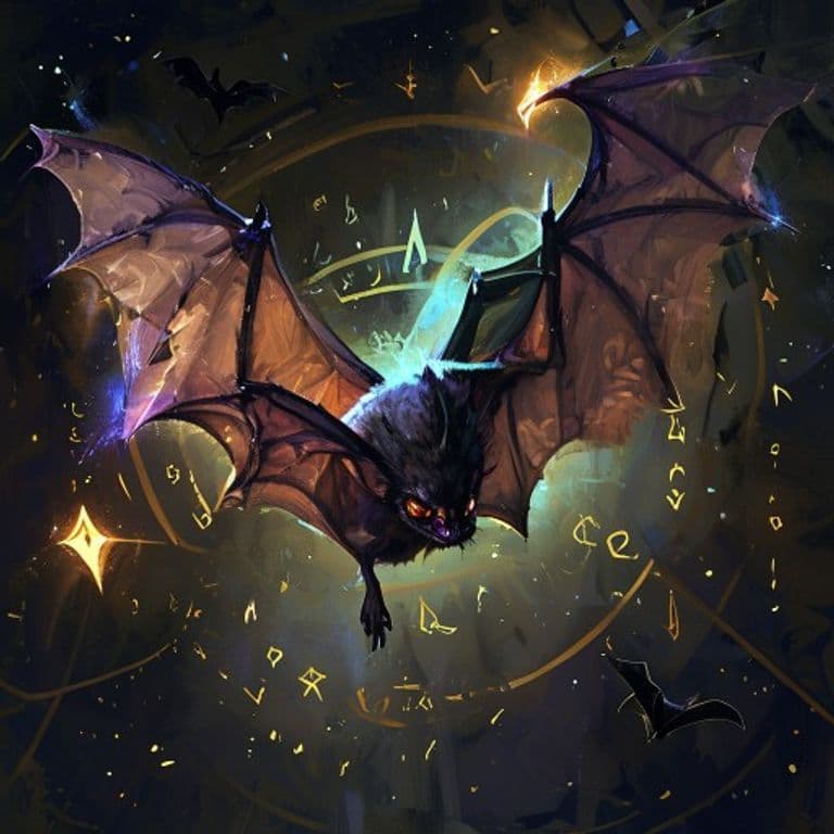 Batsense — fantasy spell effect illustration