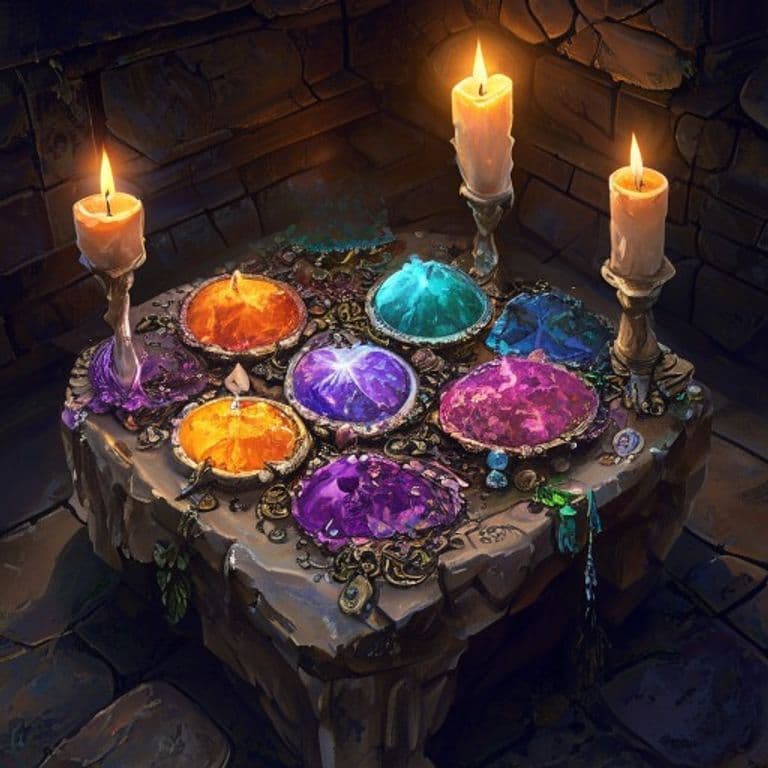 Marvelous Pigments — fantasy item illustration