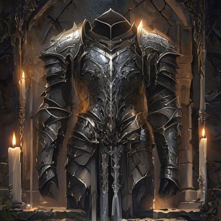 Elven Chain — fantasy item illustration. Elven Chain is a magic item (armor (chain shirt)) of rare rarity.