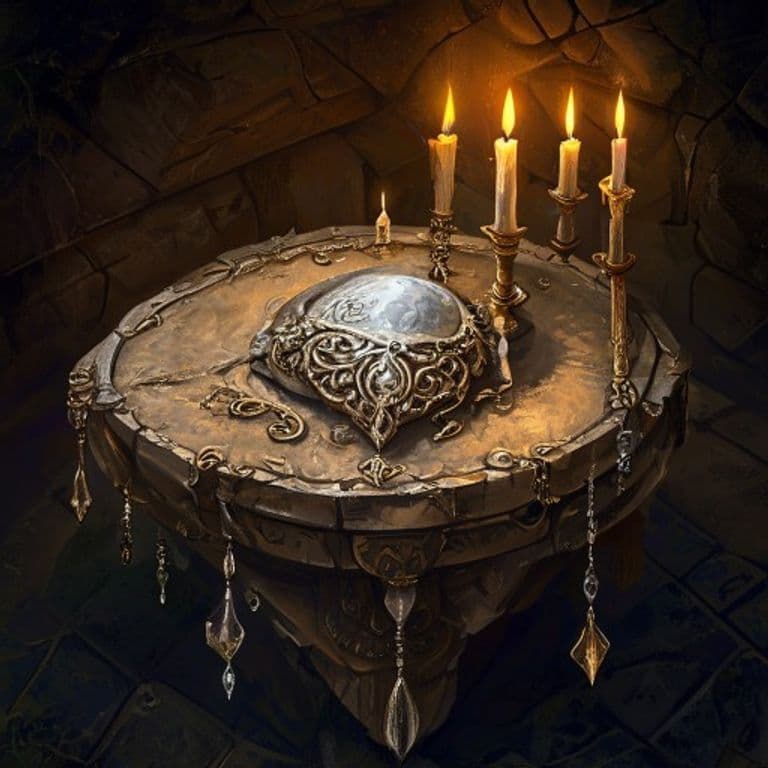 Air Charm — fantasy item illustration