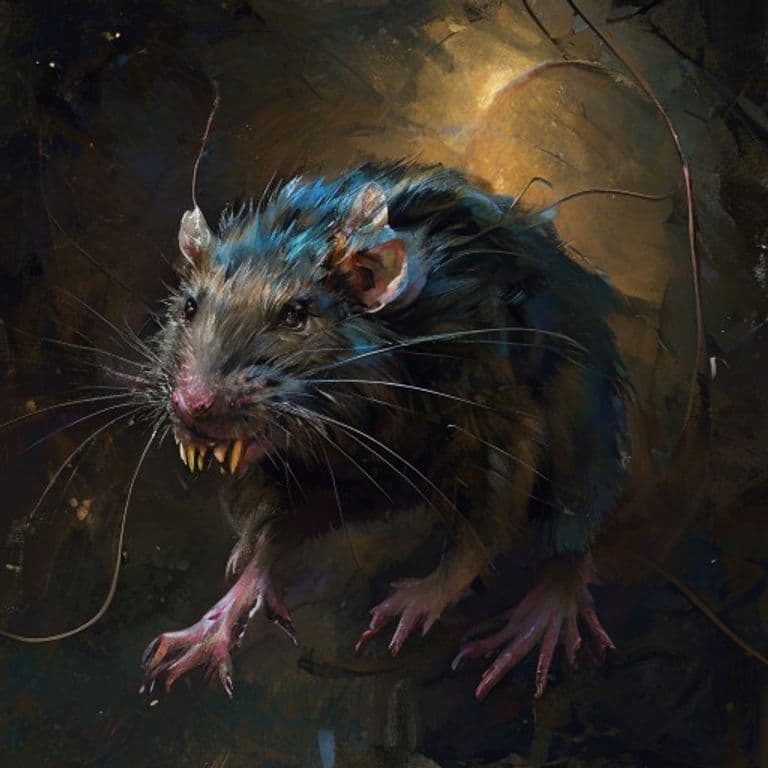 Ratatosk — fantasy monster illustration
