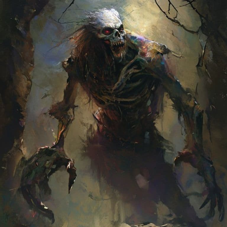 Bleakheart — fantasy monster illustration
