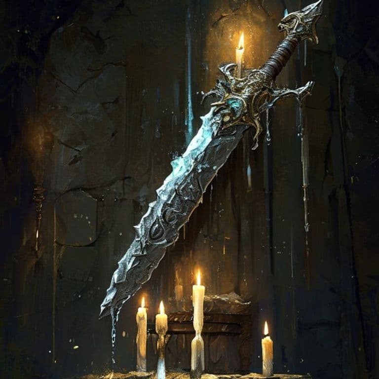 Rain of Chaos — fantasy item illustration