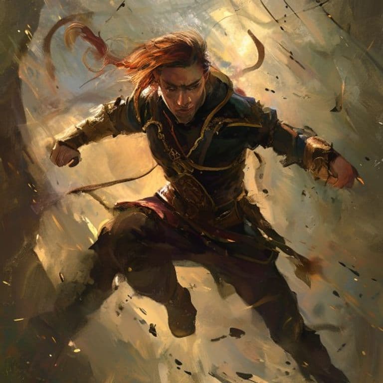 Bull Rush — fantasy feat illustration