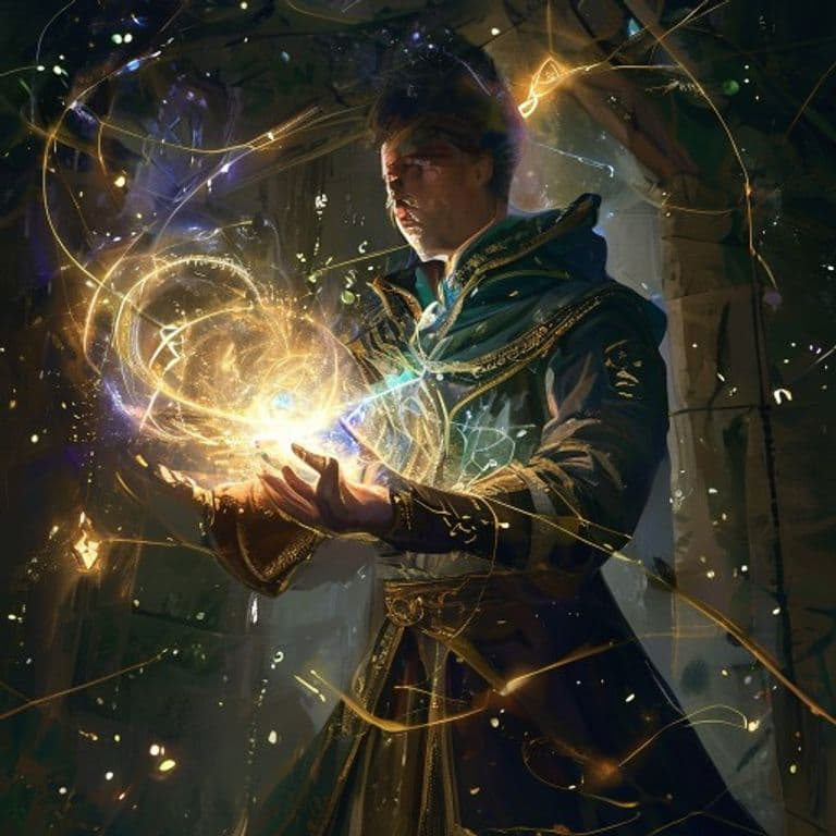 Misdirection — fantasy spell effect illustration