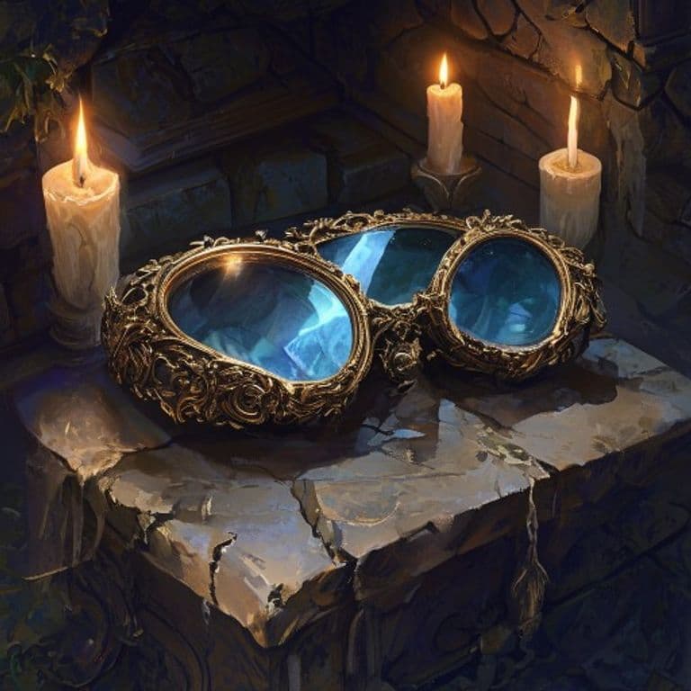 Goggles of Night — fantasy item illustration. Goggles of Night is a magic item (wondrous item) of uncommon rarity.
